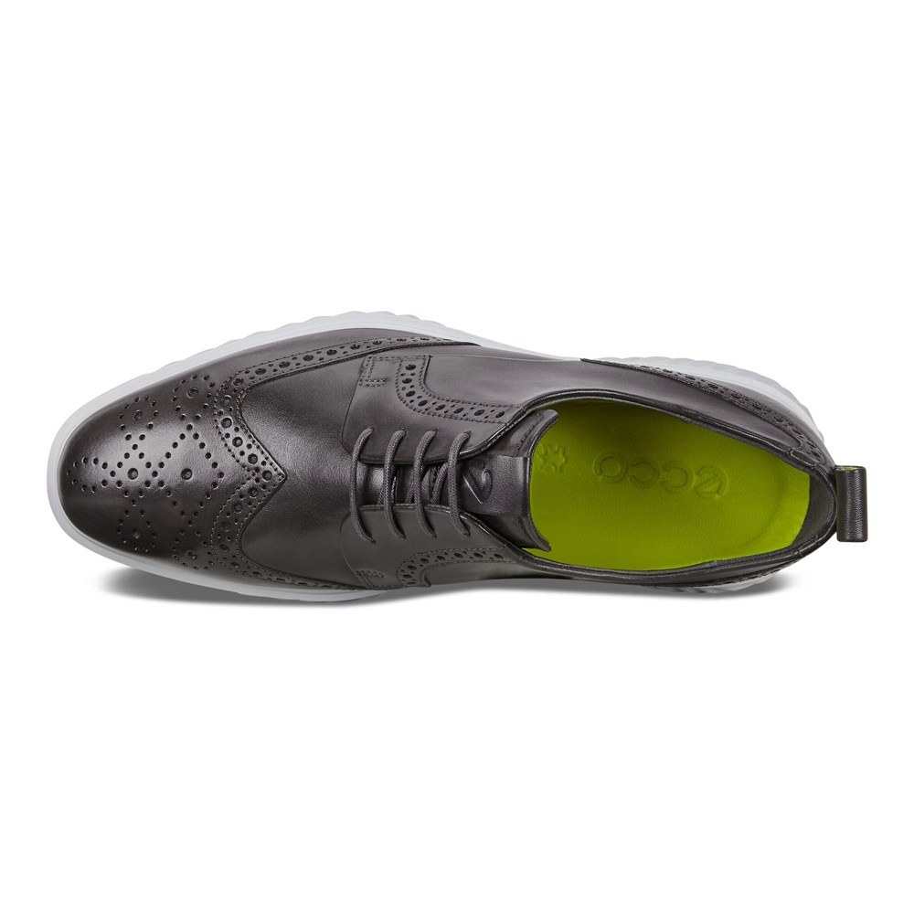 Zapatos Brogue Hombre - ECCO St.1 Hybrid Lite Wingtip - Grises Oscuro - CND189067